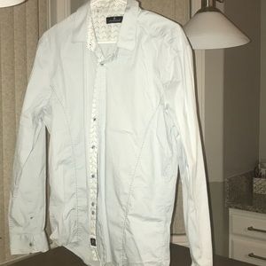 Blue long sleeve shirt